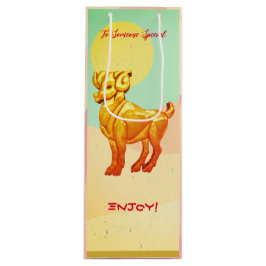 Aries Birthday Geschenktüte Für Weinflaschen