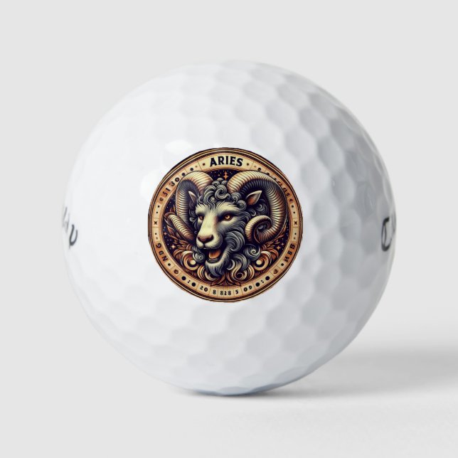 Aries Callaway Warbird Golf Ball (Vorderseite)