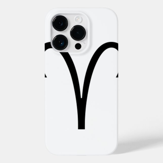 Aries Case-Mate iPhone Hülle (Rückseite)