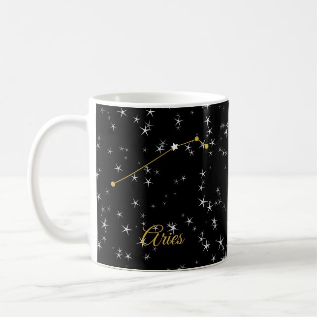 Aries Constellation Kaffeetasse (Links)