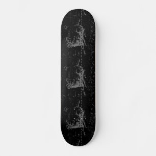 Aries Constellus Hevelius Vintag auf Black Skateboard