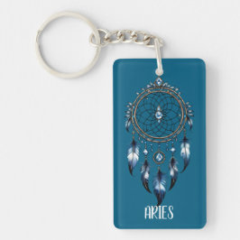 Aries Dreamcatcher Schlüsselanhänger