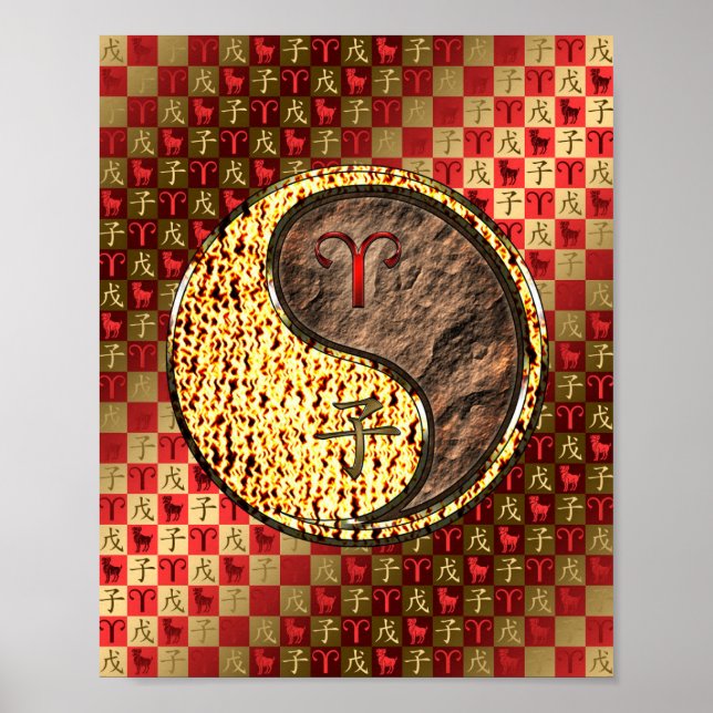 Aries & Earth Rat Poster (Vorne)