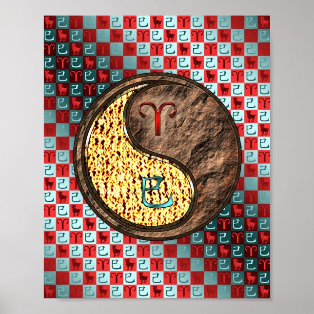 Aries & Earth Snake Poster (Vorne)