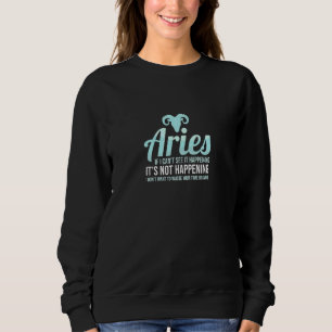 Aries Facts Astrologie Horoscope Zodiac Sign Birth Sweatshirt