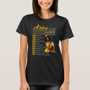 Aries Fakten Phantastisches Zodiaksign Horoskop Ge T-Shirt