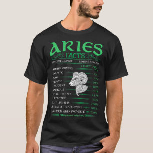 Aries Fakten Problem bei der Lösung der Sarkastik T-Shirt