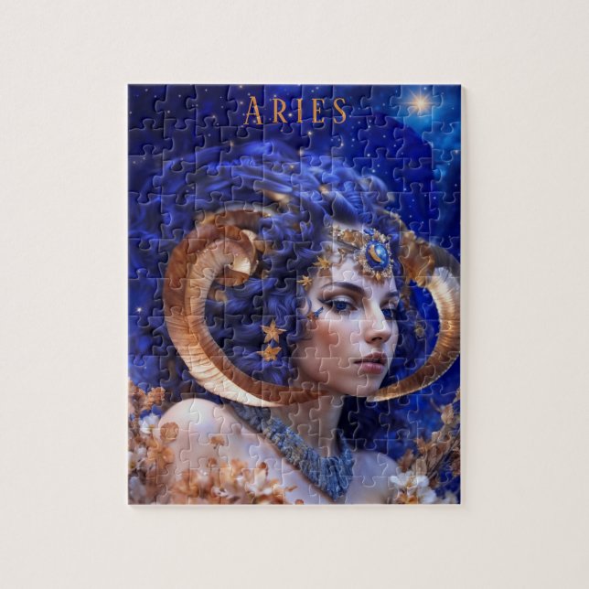 Aries Female Jigasw Puzzle (Vertikal)