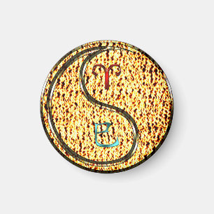 Aries & Fire Snake Magnet