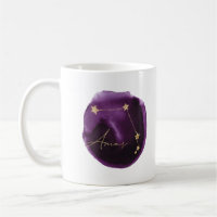 Aries gibt Tasse zur Konstellation benutzerdefinie
