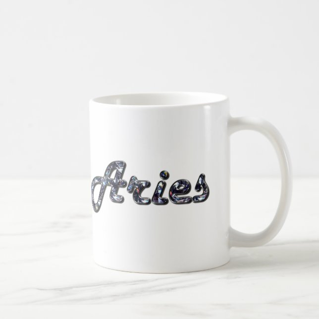 Aries in Diamonds Kaffeetasse (Rechts)