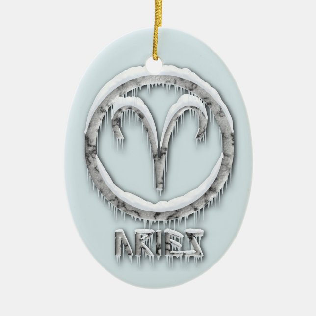 Aries Keramikornament (Vorne)