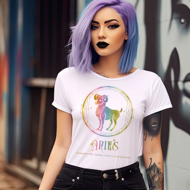 Aries-Kompatibilität T-Shirt (Von Creator hochgeladen)