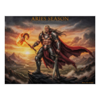 Aries Kriegergeist Poster