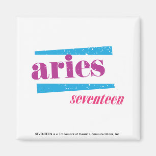 Aries Lila Magnet