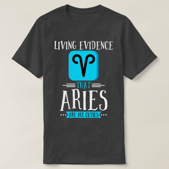 Aries Living Evidence T-Shirt (Design vorne)