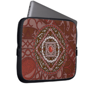 Aries Mandala Laptop Case