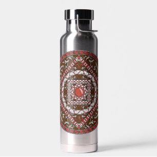 Aries Mandala Trinkflasche