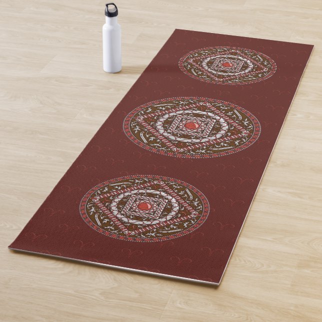 Aries Mandala Yoga Mat Yogamatte (Beispiel)