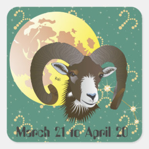 Aries March 21 to April 20  Sticker
