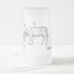 Aries Mattglas Bierglas