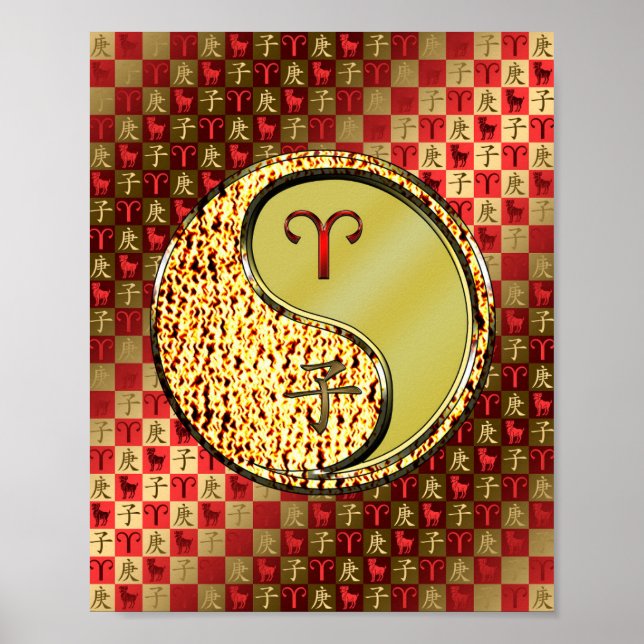 Äries & Metal Rat Poster (Vorne)