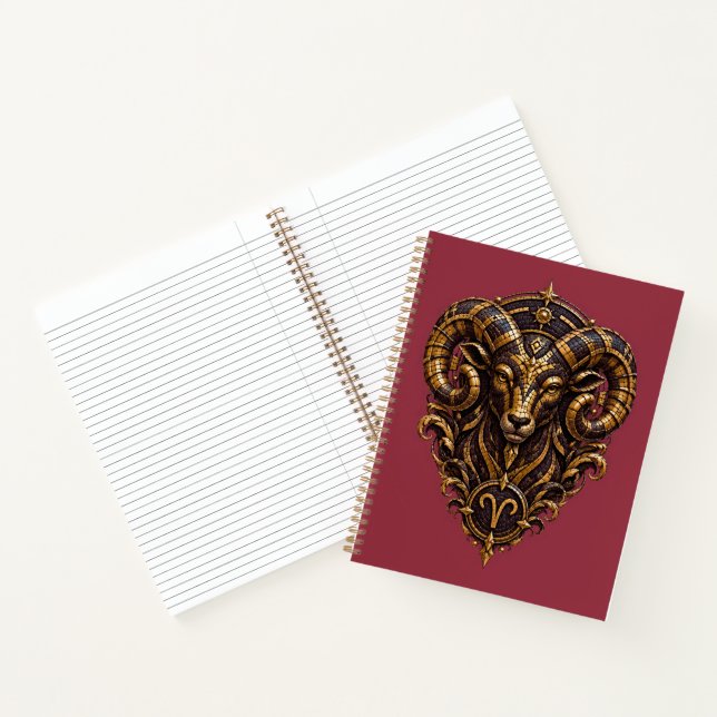 Aries Notizbuch (Innenseite)