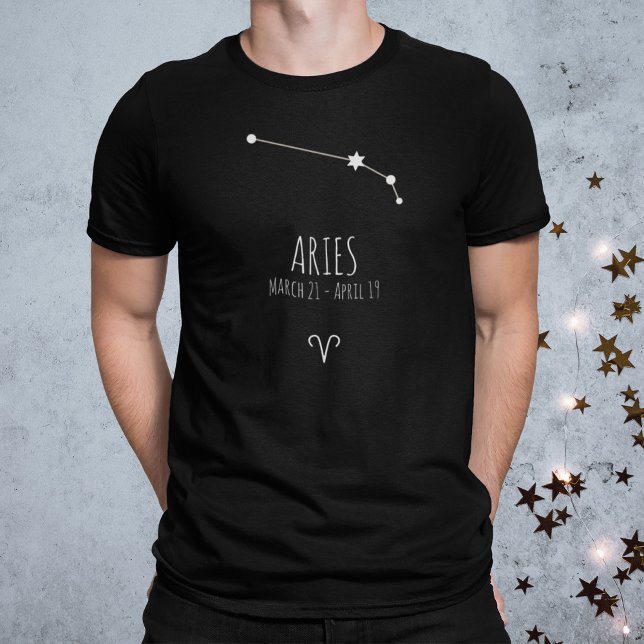 Aries | Personalisierter T - Shirt der Sternbilder (Von Creator hochgeladen)