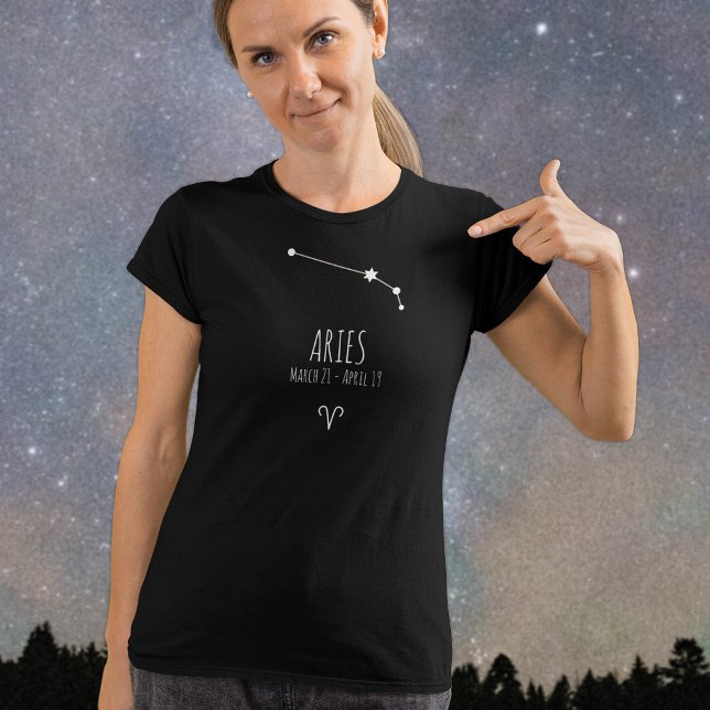 Aries | Personalisierter T - Shirt der Sternbilder (Von Creator hochgeladen)