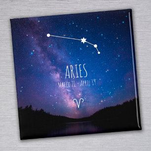 Aries Personalisiertes Sternbild Magnet