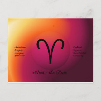 Aries Postkarte