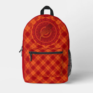 Aries Print Cut Nähtasche Bedruckter Rucksack
