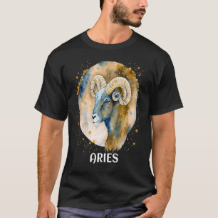 Aries ragen astrologisches Zodiakfeuerzeichen durc T-Shirt