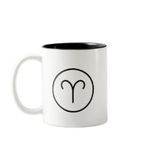 Aries Ram Horoscope Zodiac Sign Tasse
