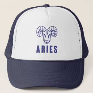 Aries Ram Zodiac Horoskop & Astrologische Zeichen Truckerkappe