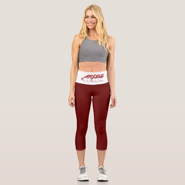 Aries Reflection Capri Leggings (Vorderseite)