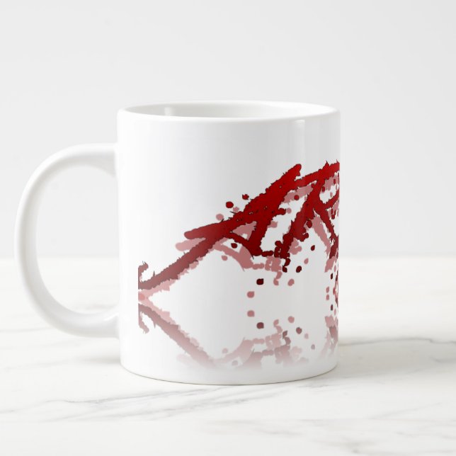 Aries Reflection Jumbo-Tasse (Links)