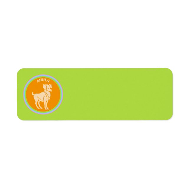 Aries Rücksendeadresse (Vorne)