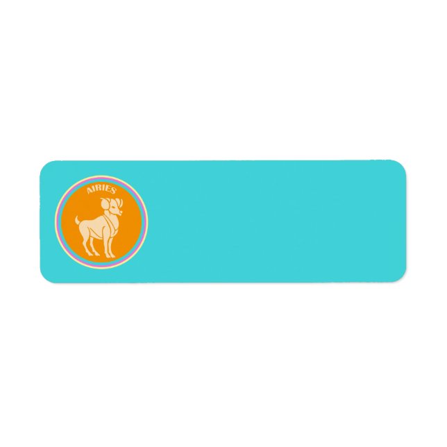 Aries Rücksendeadresse (Vorne)