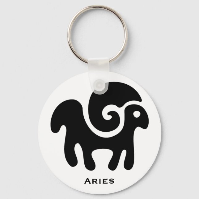 Aries Schlüsselanhänger (Vorderseite)