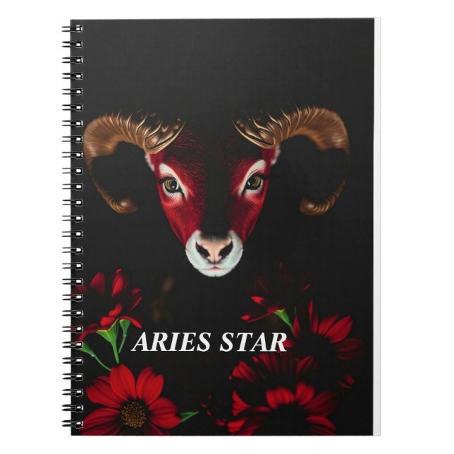 Aries Sign Collection Notizblock (Vorderseite)