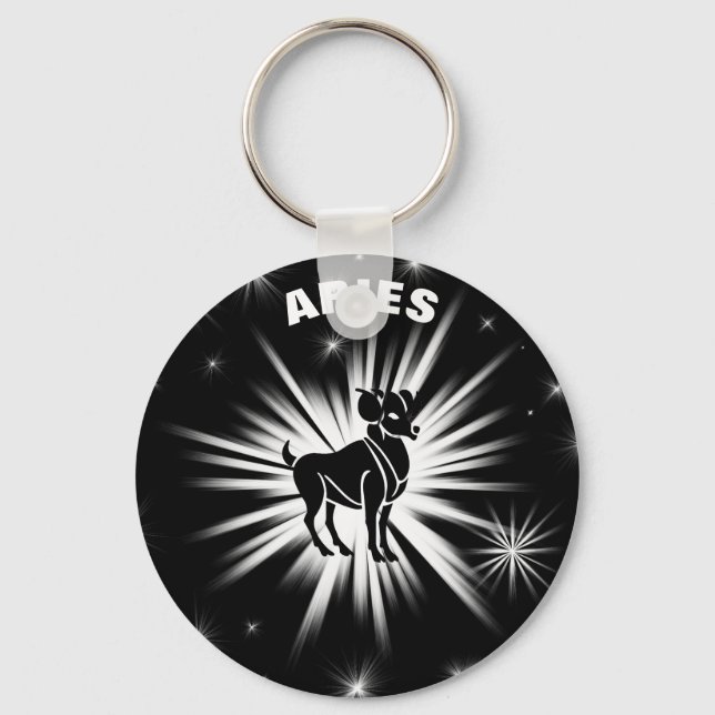 Aries signiert Schlüsselanhänger (Vorderseite)