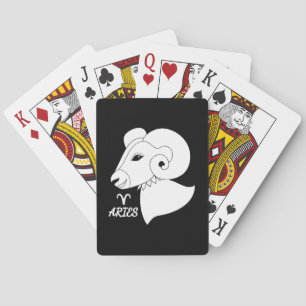 Aries Silhouette Spielkarten