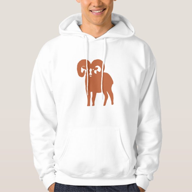 Aries Spirit Widder Sweatshirt – Mächtiger Zodiac (Vorderseite)