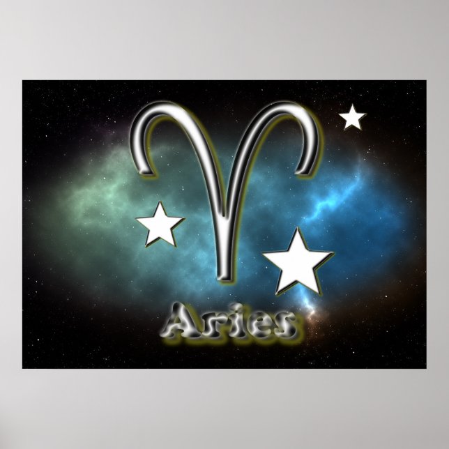 Aries-Symbol Poster (Vorne)