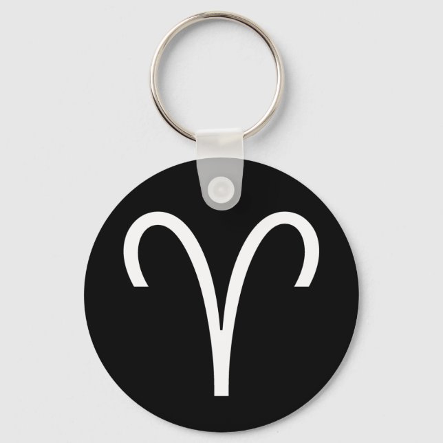 Aries-Symbol Schlüsselanhänger (Vorderseite)