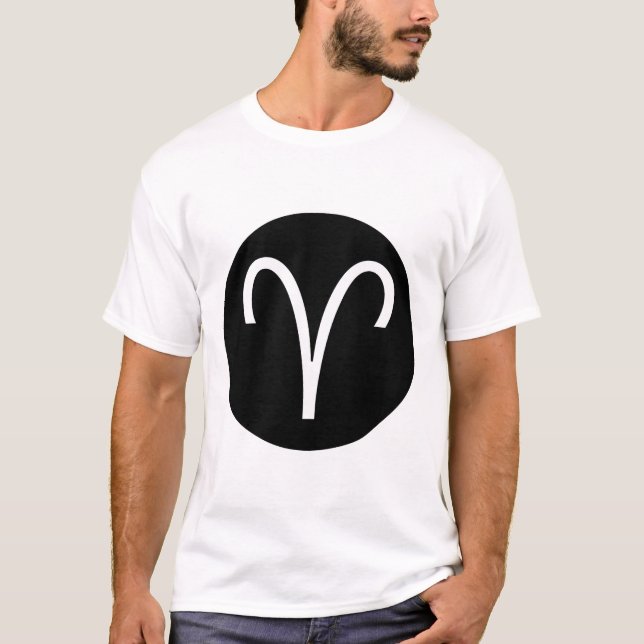 Aries-Symbol T-Shirt (Vorderseite)