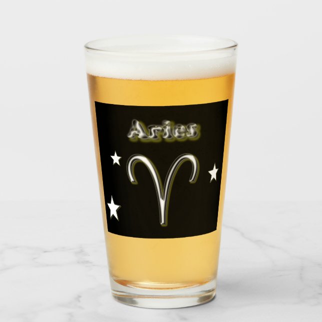 Aries       symbolglass glas (Vorne (Gefüllt))