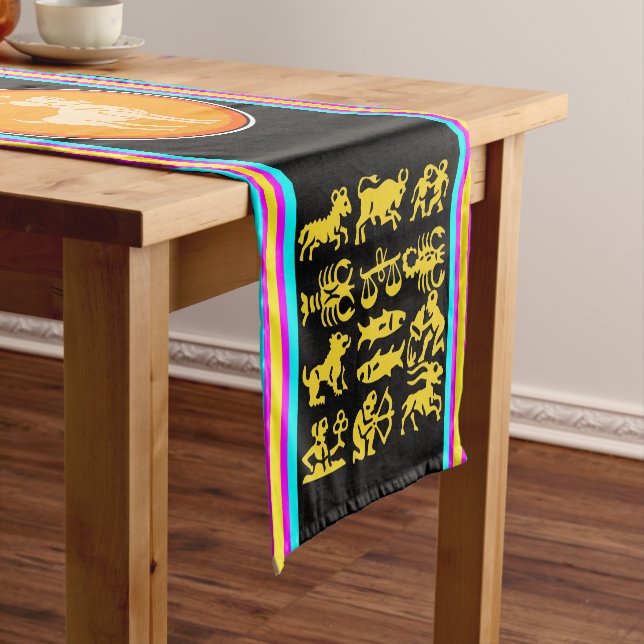 Aries Table Runner Kurzer Tischläufer (Beispiel)