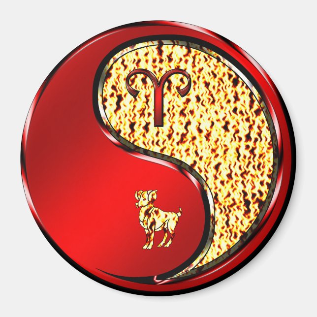 Aries the Ram Magnet (Vorne)